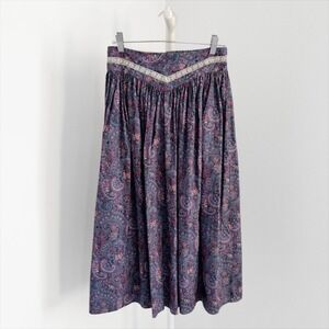 VTG Gunne Sax Jessica McClintock Prairie Skirt Size 9